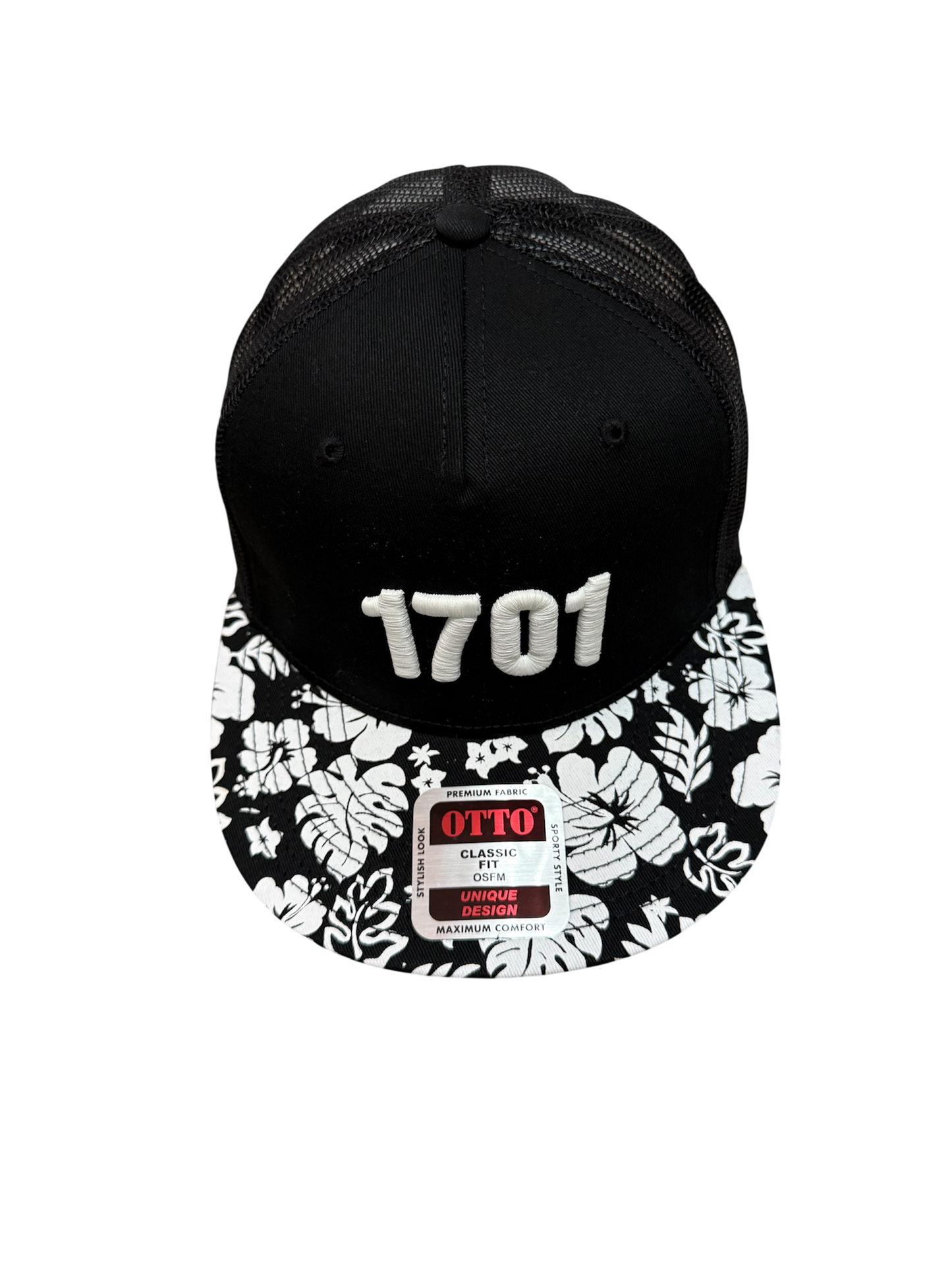 JC-1701 Puffer Embroiderd Hat