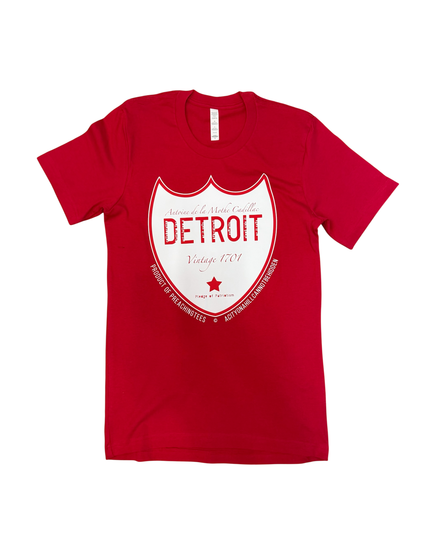 Z - Classic Red Wings Color Tee