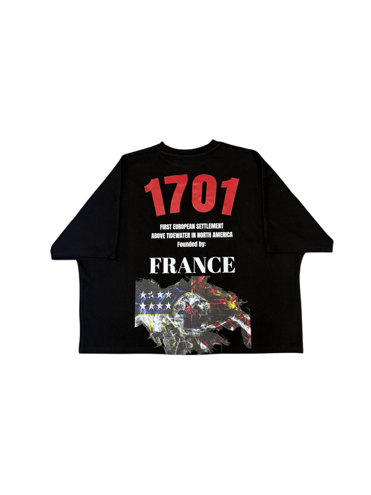 AJ -1701 Heavy weight Crop Tee